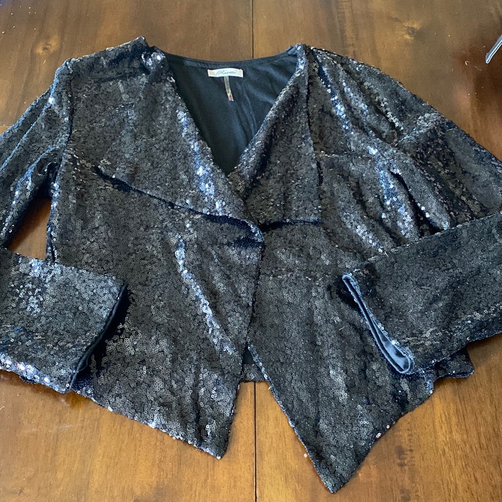 Rosette black sequent jacket size large